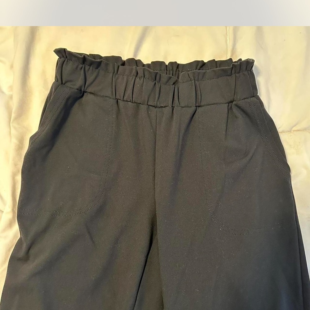 Black High-Waisted Pants